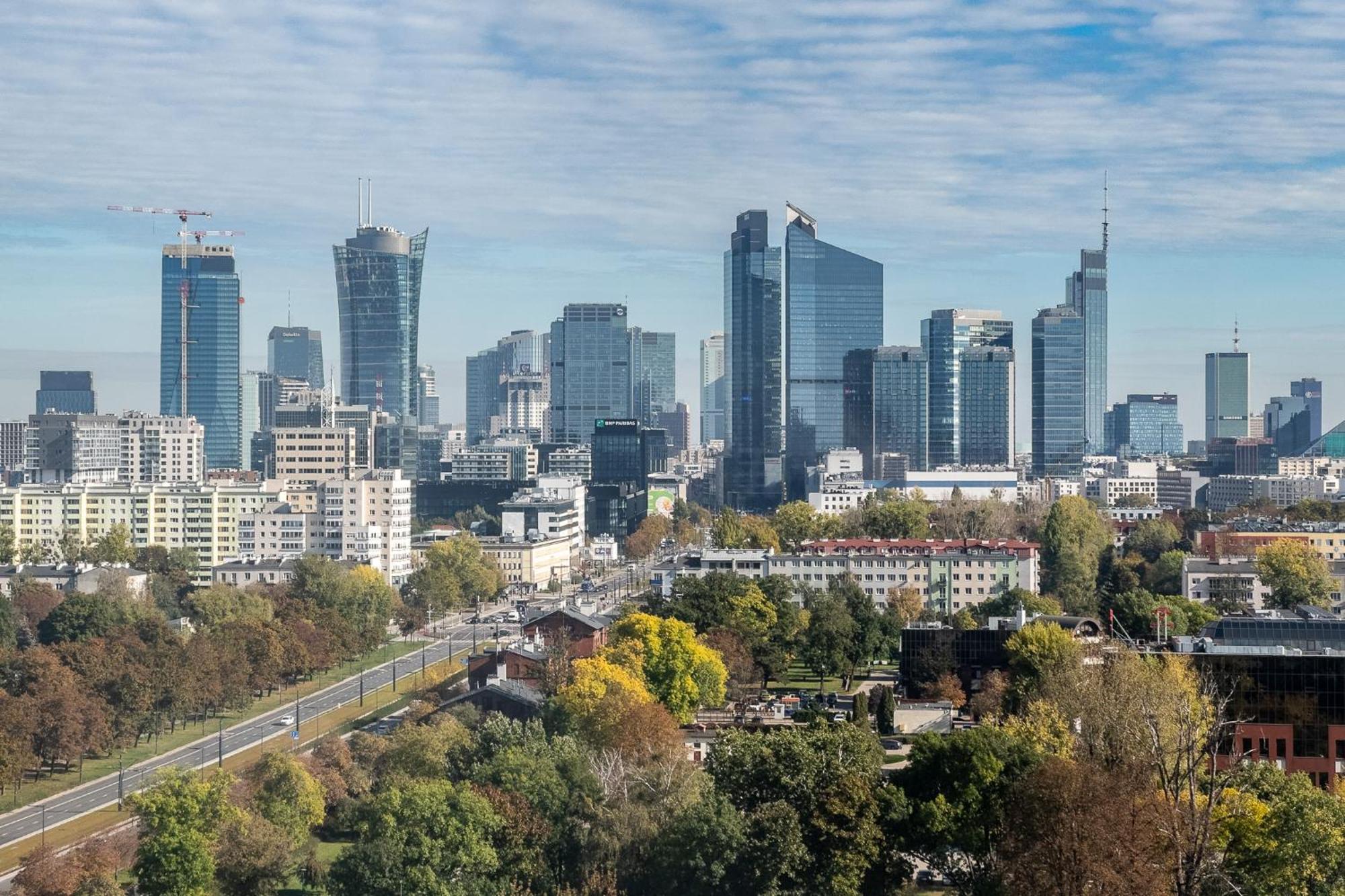 Kasprzaka 29 Bliska Wola Tower By Perfect Apart Warsaw Luaran gambar